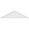 Ekena Millwork Peaked Cap Smooth Architectural Grade PVC Pediment, 76"W x 20"H x 2"P (Pitch 6/12) PEDPS076X200PKC00 - alternate 2